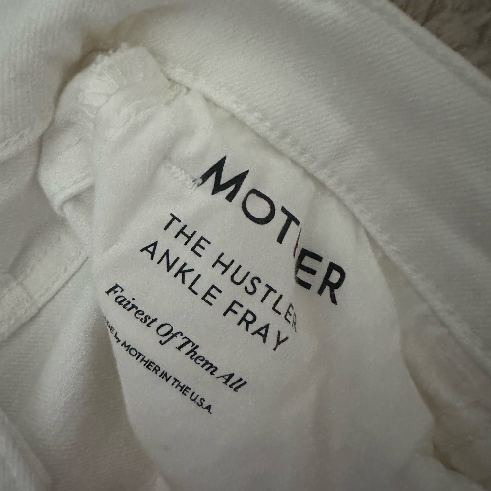 MOTHER WHITE DENIM - Picture 4 of 5